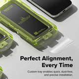 Folie de protectie Ringke Easy Slide Tempered Glass (set de 2) compatibil cu iPhone 17 Pro, Transparent