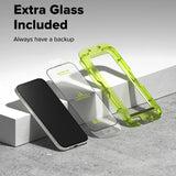 Folie de protectie Ringke Easy Slide Tempered Glass (set de 2) compatibil cu iPhone 17, Transparent
