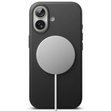Husa de protectie Ringke Silicone Magnetic MagSafe compatibil cu iPhone 17, Negru