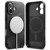 Husa de protectie Ringke Onyx MagSafe compatibil cu iPhone 17, Camo Black