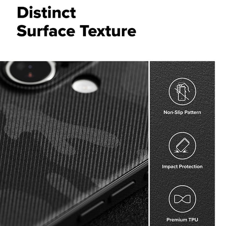 Husa de protectie Ringke Onyx MagSafe compatibil cu iPhone 17, Camo Black