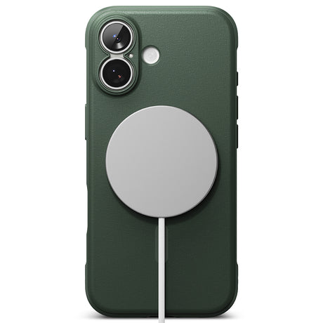 Husa pentru iPhone 17 - Ringke Onyx MagSafe - Dark Green