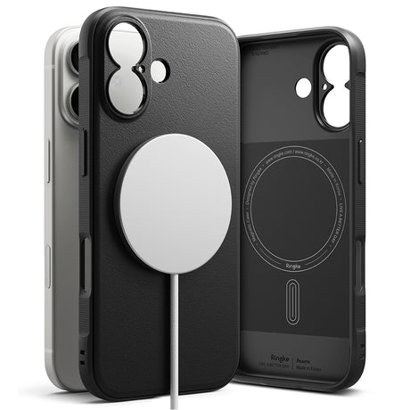 Husa de protectie Ringke Onyx MagSafe compatibil cu iPhone 17, Negru