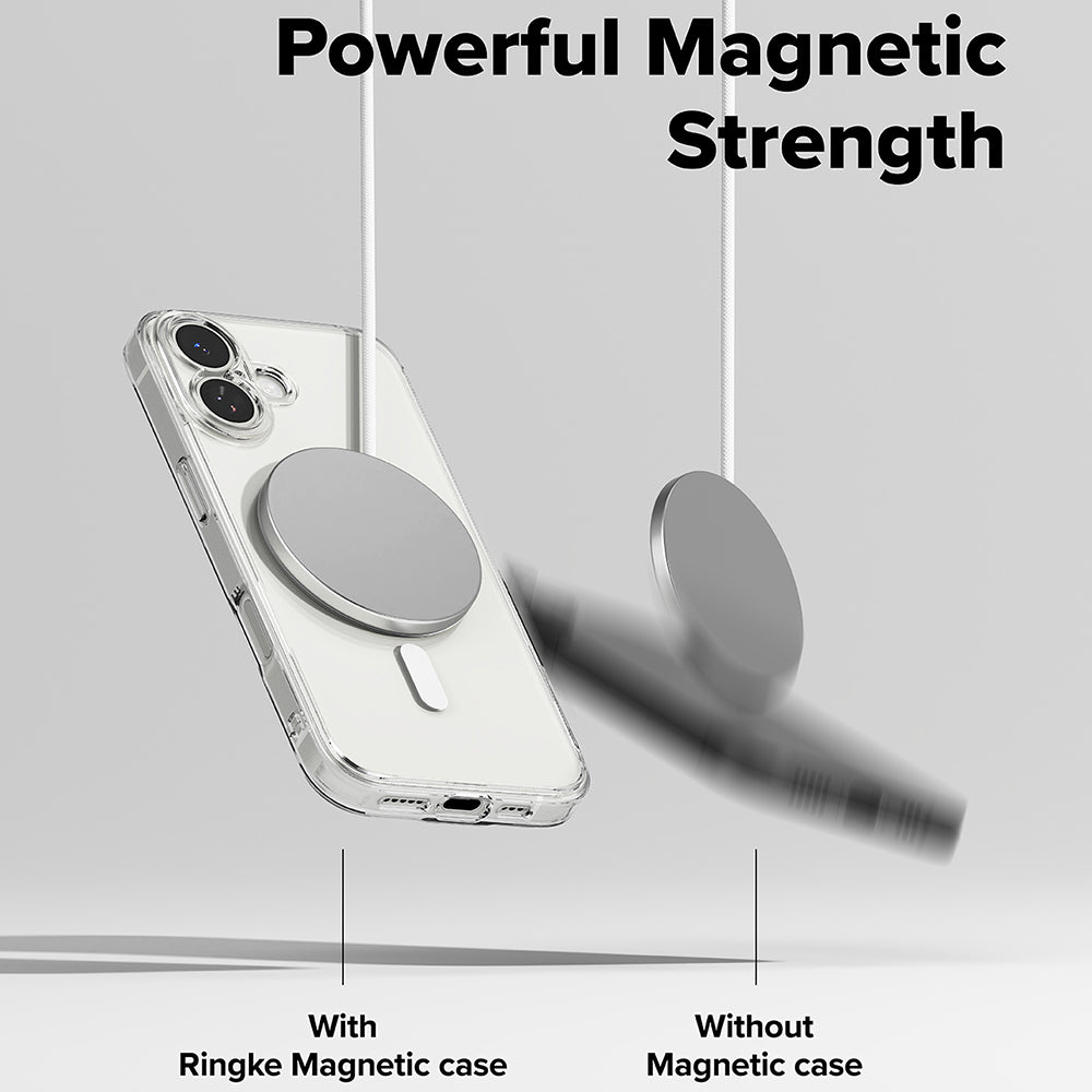 Husa pentru iPhone 17 - Ringke Fusion MagSafe - Clear