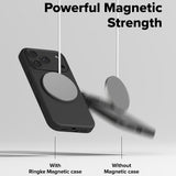 Husa de protectie Ringke Silicone Magnetic MagSafe compatibil cu iPhone 17 Pro, Negru