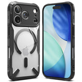 Husa de protectie Ringke Fusion X MagSafe compatibil cu iPhone 17 Pro Max, Negru