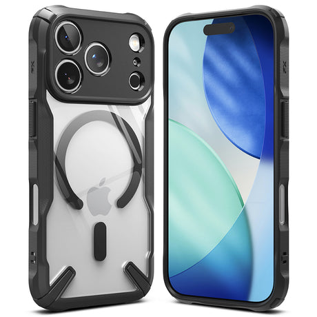 Husa de protectie Ringke Fusion X MagSafe compatibil cu iPhone 17 Pro, Negru