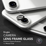 Folie de protectie Ringke Camera Lens Frame Glass (set de 2) compatibil cu iPhone 17 Air, Negru