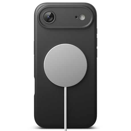 Husa de protectie Ringke Silicone Magnetic MagSafe compatibil cu iPhone 17 Air, Negru
