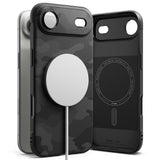 Husa de protectie Ringke Onyx MagSafe compatibil cu iPhone 17 Air, Camo Black