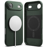 Husa de protectie Ringke Onyx MagSafe compatibil cu iPhone 17 Air, Verde Inchis