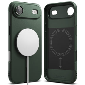 Husa de protectie Ringke Onyx MagSafe compatibil cu iPhone 17 Air, Verde Inchis
