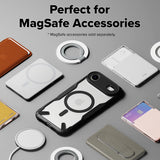 Husa de protectie Ringke Fusion X MagSafe compatibil cu iPhone 17 Air, Negru