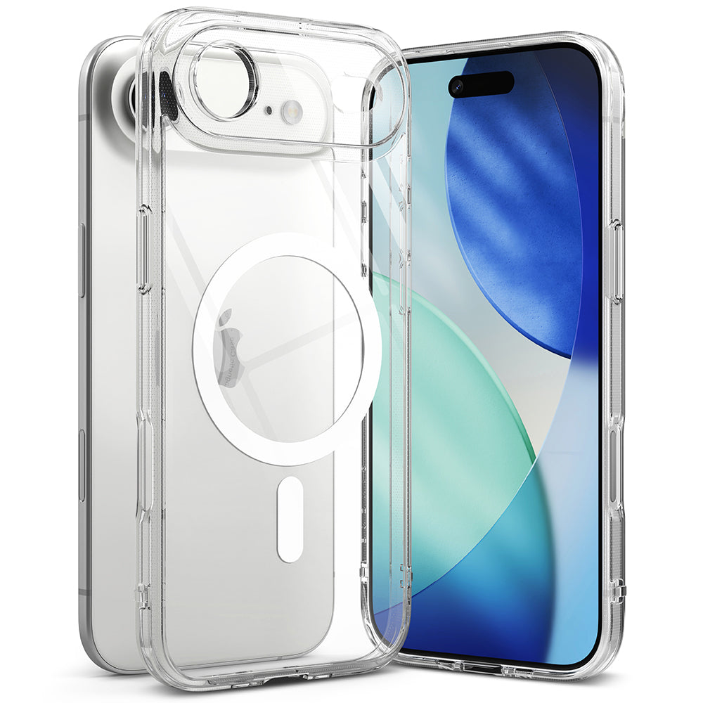Husa de protectie Ringke Fusion MagSafe compatibil cu iPhone 17 Air, Transparent