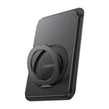 Suport Baseus Magnetic Wallet Stand MagPro 3 (P70385000123-00), Up to 3 Cards, 360° Stand Rotation, RFID-Blocking, Negru Cosmic