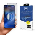 Folie de protectie 3mk HardGlass Matt Max Tempered compatibil cu iPhone 17 Pro, Privacy
