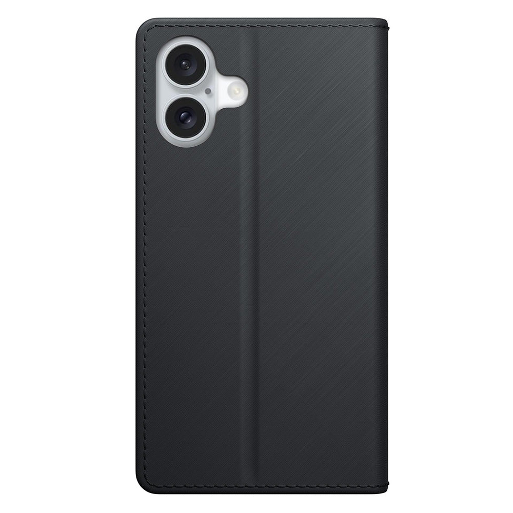 Husa de protectie 3mk Wallet compatibil cu iPhone 17, Negru