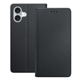 Husa de protectie 3mk Wallet compatibil cu iPhone 17, Negru