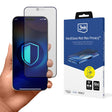 Folie de protectie 3mk HardGlass Matt Max Tempered compatibil cu iPhone 17 Air, Privacy