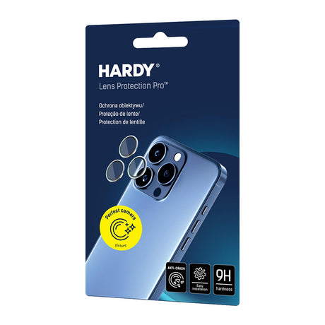 Folie de protectie 3mk Hardy Lens Protection Pro compatibil cu iPhone 17 Air, Titanium Gray