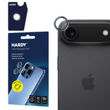 Folie de protectie 3mk Hardy Lens Protection Pro compatibil cu iPhone 17 Air, Titanium Gray