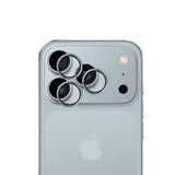 Folie de protectie 3mk Hardy Lens Protection Pro compatibil cu iPhone 17 Pro / iPhone 17 Pro Max, Titanium Gray