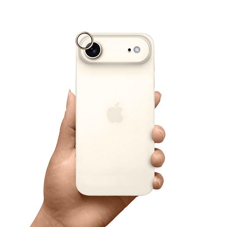 Folie de protectie 3mk Hardy Lens Protection Pro compatibil cu iPhone 17 Air, Titanium Gold