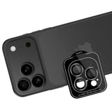Folie de protectie 3mk Lens Protection Pro compatibil cu iPhone 17 Pro / iPhone 17 Pro Max, Titanium Gray