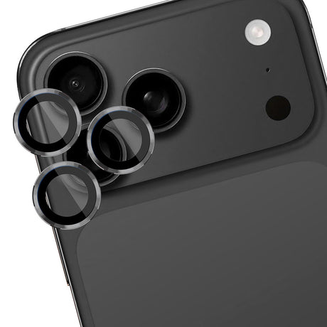 Folie de protectie 3mk Lens Protection Pro compatibil cu iPhone 17 Pro / iPhone 17 Pro Max, Titanium Gray