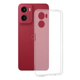Husa de protectie Techsuit Clear Silicone compatibil cu Motorola Moto G05 / E15, Transparent