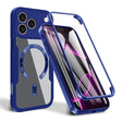 Folie de protectie Techsuit ColorVerse 360 MagSafe Series + compatibil cu iPhone 17 Pro Max, Albastru
