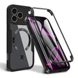 Folie de protectie Techsuit ColorVerse 360 MagSafe Series + compatibil cu iPhone 17 Pro Max, Negru