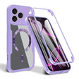Folie de protectie Techsuit ColorVerse 360 MagSafe Series + compatibil cu iPhone 17 Pro, Mov