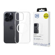 Husa de protectie 3mk Clear MagCase compatibil cu iPhone 16 Pro Max, Transparent