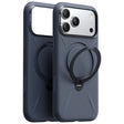 Husa de protectie Torras QPRO Silicone Series compatibil cu iPhone 17 Pro, Bleumarin