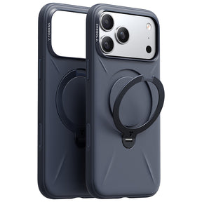 Husa de protectie Torras QPRO Silicone Series compatibil cu iPhone 17 Pro, Bleumarin