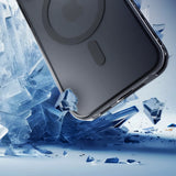Husa de protectie 3mk Frosty MagCase compatibil cu iPhone 16 Pro Max, Negru