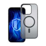 Husa de protectie 3mk Frosty MagCase compatibil cu iPhone 16 Pro Max, Negru