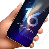 Folie de protectie 3mk FlexibleGlass compatibil cu iPhone 16, Transparent