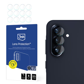 Folie de protectie 3mk Lens Protection (set de 4) compatibil cu Samsung Galaxy A26 5G, Transparent