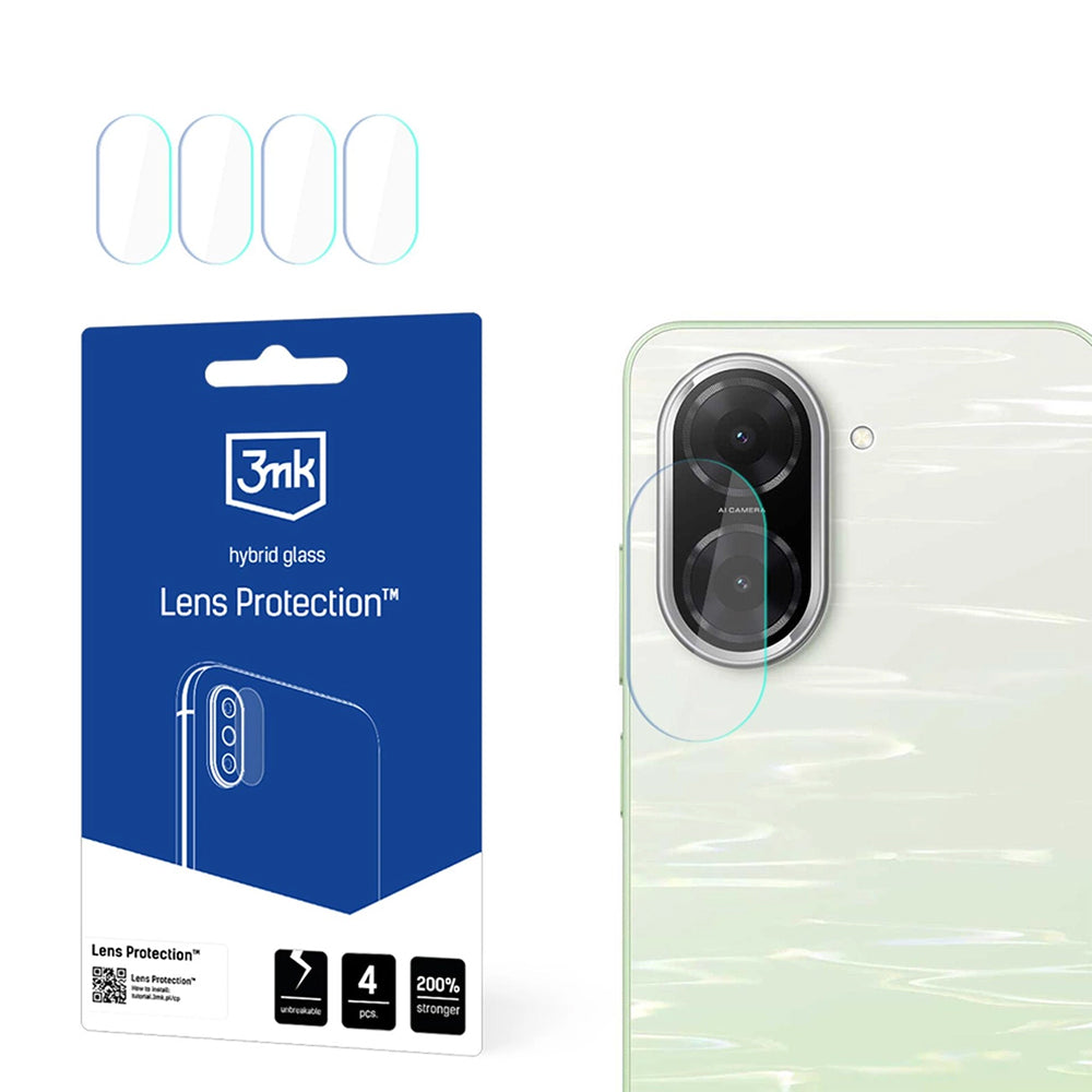 Folie de protectie 3mk Lens Protection (set de 4) compatibil cu Xiaomi Redmi A5 4G (Standard), Transparent
