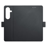 Husa de protectie 3mk Wallet compatibil cu Samsung Galaxy S25, Negru