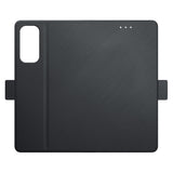 Husa de protectie 3mk Wallet compatibil cu Samsung Galaxy S24 FE, Negru