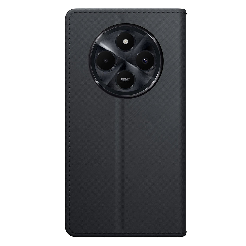 Husa de protectie 3mk Wallet compatibil cu Xiaomi Redmi 14C / Poco C75, Negru