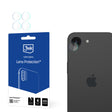 Folie de protectie 3mk Lens Protection (set de 4) compatibil cu iPhone 16e / iPhone 17e, Transparent