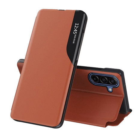 Husa de protectie Techsuit eFold Series compatibil cu Samsung Galaxy A17 5G / A17 4G / M17 / F17, Portocaliu