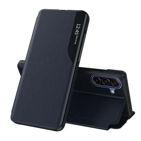 Husa de protectie Techsuit eFold Series compatibil cu Samsung Galaxy A17 5G / A17 4G / M17 / F17, Albastru Inchis