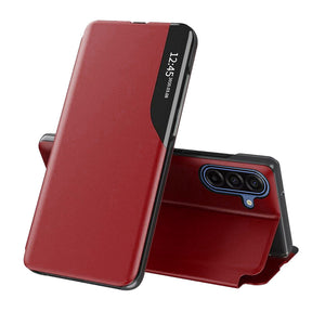 Husa de protectie Techsuit eFold Series compatibil cu Samsung Galaxy A17 5G / A17 4G / M17 / F17, Rosu