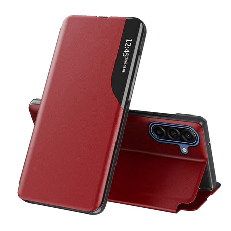 Husa de protectie Techsuit eFold Series compatibil cu Samsung Galaxy A17 5G / A17 4G / M17 / F17, Rosu