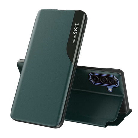 Husa de protectie Techsuit eFold Series compatibil cu Samsung Galaxy A17 5G / A17 4G / M17 / F17, Verde Inchis